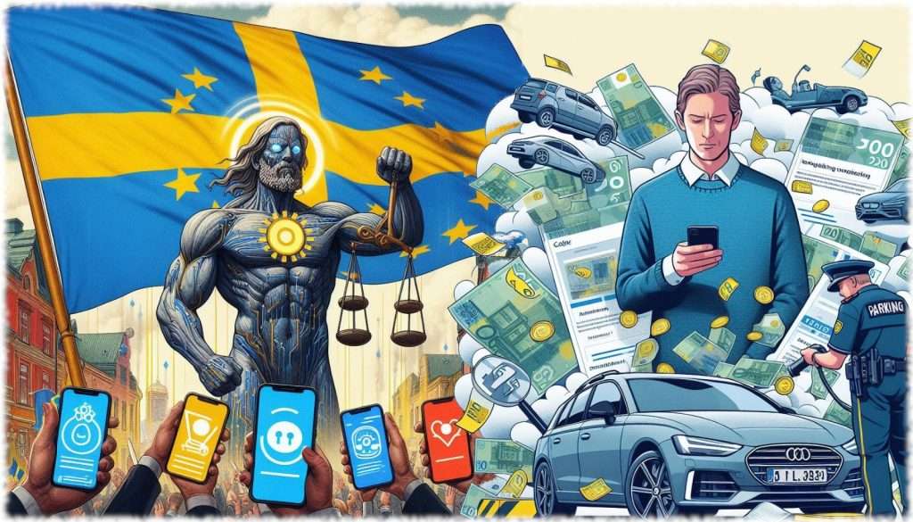 App svedese per denunciare parcheggiatori